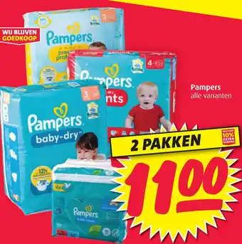 Boni Pampers aanbieding