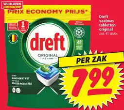 Boni Dreft vaatwas tabletten original aanbieding
