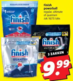 Boni Finish powerball aanbieding