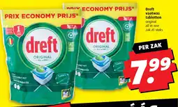 Boni Dreft vaatwas tabletten aanbieding