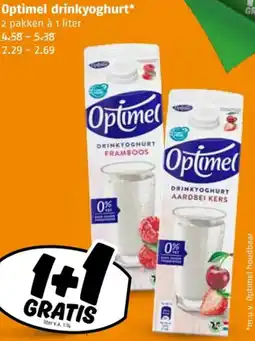 Poiesz Optimel drinkyoghurt aanbieding