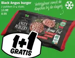 Poiesz Black Angus burger aanbieding