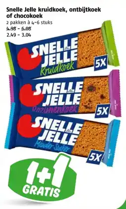 Poiesz Snelle Jelle kruidkoek, ontbijtkoek of chocokoek aanbieding