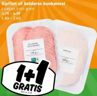 Poiesz Kipfilet of Gelderse kookworst aanbieding