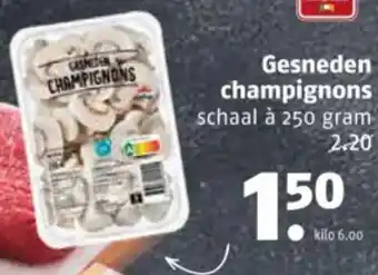 Poiesz Gesneden champignons aanbieding