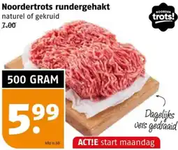 Poiesz Noordertrots rundergehakt aanbieding