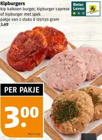 Poiesz Kipburgers aanbieding