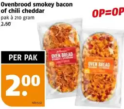 Poiesz Ovenbrood smokey bacon of chili cheddar aanbieding