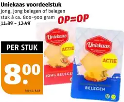 Poiesz Uniekaas voordeelstuk aanbieding