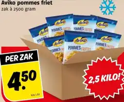 Poiesz Aviko pommes friet aanbieding