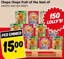 Poiesz Chupa Chups fruit of the best aanbieding