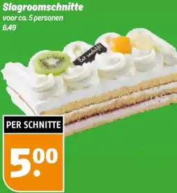 Poiesz Slagroomschnitte aanbieding