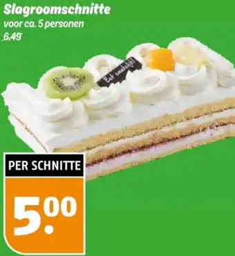 Poiesz Slagroomschnitte aanbieding