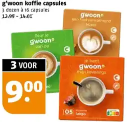Poiesz G'woon koffie capsules aanbieding