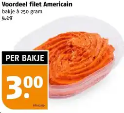 Poiesz Voordeel filet Americain aanbieding