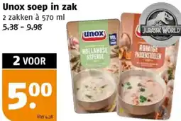 Poiesz Unox soep in zak aanbieding