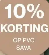 Roobol OP PVC SAVA aanbieding