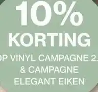 Roobol OP VINYL CAMPAGNE 2.0 & CAMPAGNE ELEGANT EIKEN aanbieding