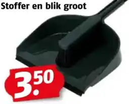 Poiesz Stoffer en blik groot aanbieding
