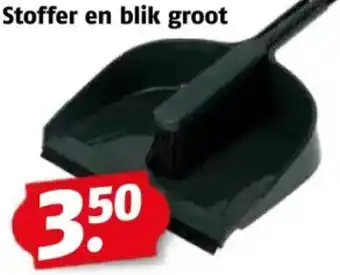 Poiesz Stoffer en blik groot aanbieding