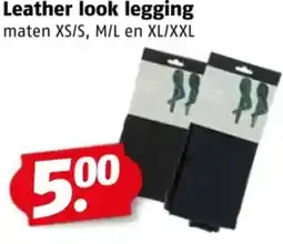 Poiesz Leather look legging aanbieding
