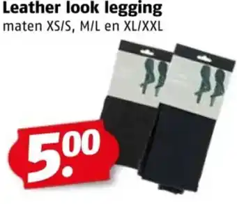 Poiesz Leather look legging aanbieding
