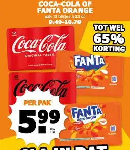Coop Coca-cola of FANTA orange aanbieding