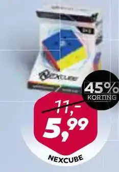 Coop Nexcube aanbieding