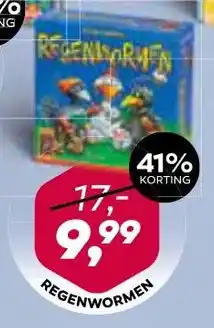 Coop Regenwormen aanbieding