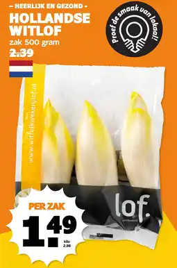 Coop Hollandse witlof aanbieding