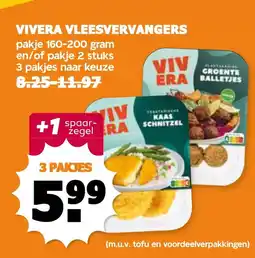 Coop Vivera vleesvervangers aanbieding