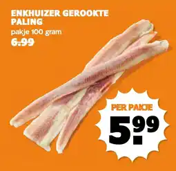 Coop Enkhuizer gerookte paling aanbieding
