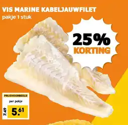 Coop Vis marine kabeljauwfilet aanbieding