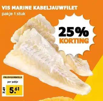 Coop Vis marine kabeljauwfilet aanbieding