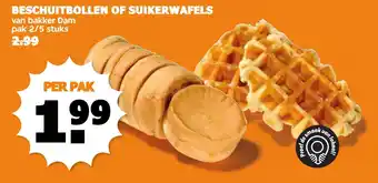 Coop Beschuitbollen of suikerwafels aanbieding