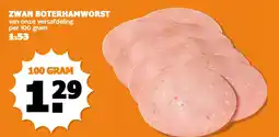 Coop Zwan boterhamworst aanbieding
