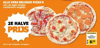 Coop Alle vers belegde pizza's aanbieding