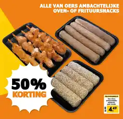 Coop Alle van oers ambachtelijke oven-of frituursnacks aanbieding