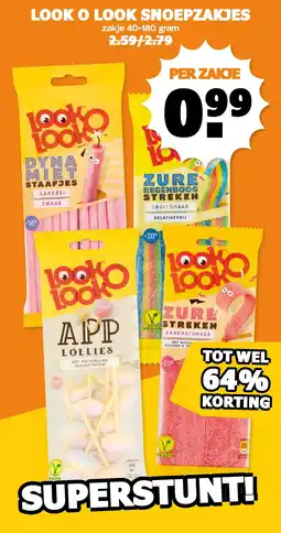 Coop Look o look snoepzakjes aanbieding