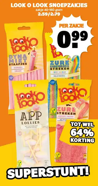 Coop Look o look snoepzakjes aanbieding