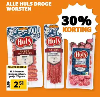Coop Alle huls droge worsten aanbieding