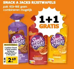 Coop Snack a jacks rijstwafels aanbieding