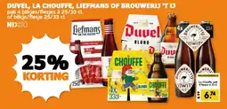 Coop Duvel la chouffe liefmans of brouwerij 't ij aanbieding