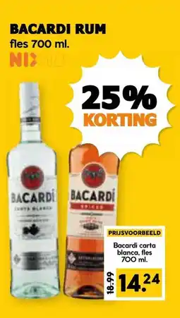 Coop Bacardi rum aanbieding