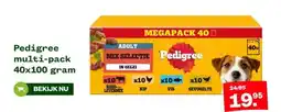 Welkoop Pedigree multi-pack aanbieding