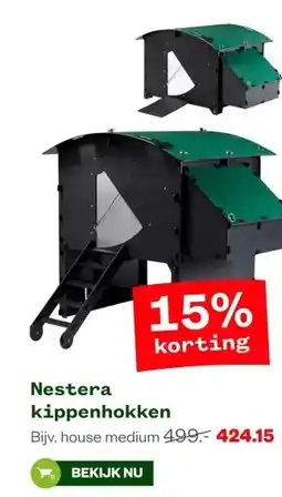 Welkoop Nestera kippenhokken aanbieding