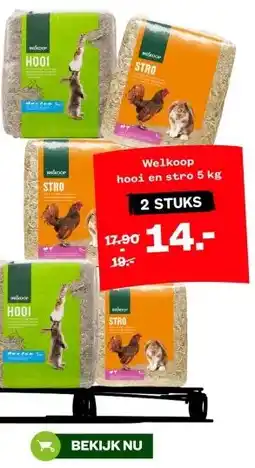 Welkoop Welkoop hooi en stro aanbieding