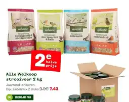Welkoop Alle Welkoop strooivoer 2 kg aanbieding