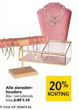 Xenos Alle sieraden- houders aanbieding