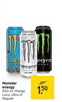 Xenos Monster energy aanbieding
